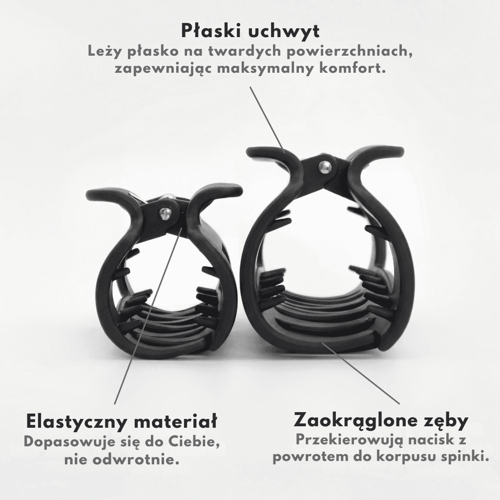 Fuzlee Clip™ - Elastyczna klamra do włosów 3 szt.